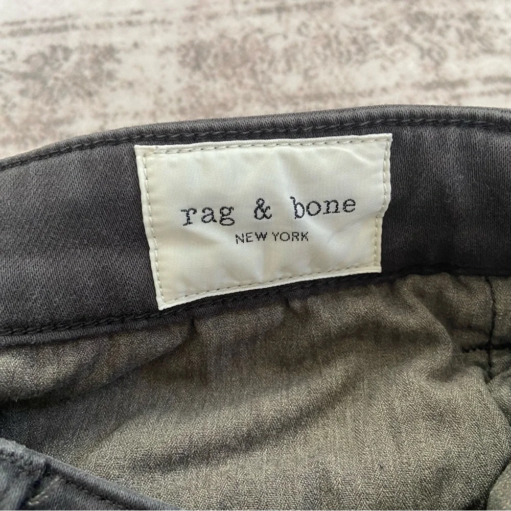 Rag & Bone Black Chinos Classic Straight-Leg - Picture 4 of 11